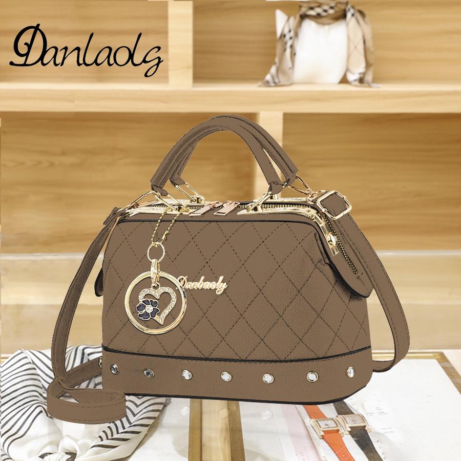 Women's 2025 Trendy Jin Di Leather Shoulder Handbag