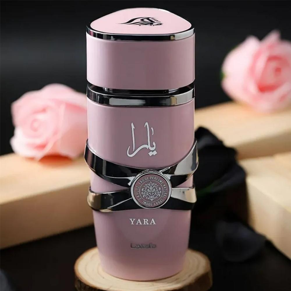 Yara Pink Eau De Parfum 100ml | Long Lasting Floral Fruity Perfume for Women