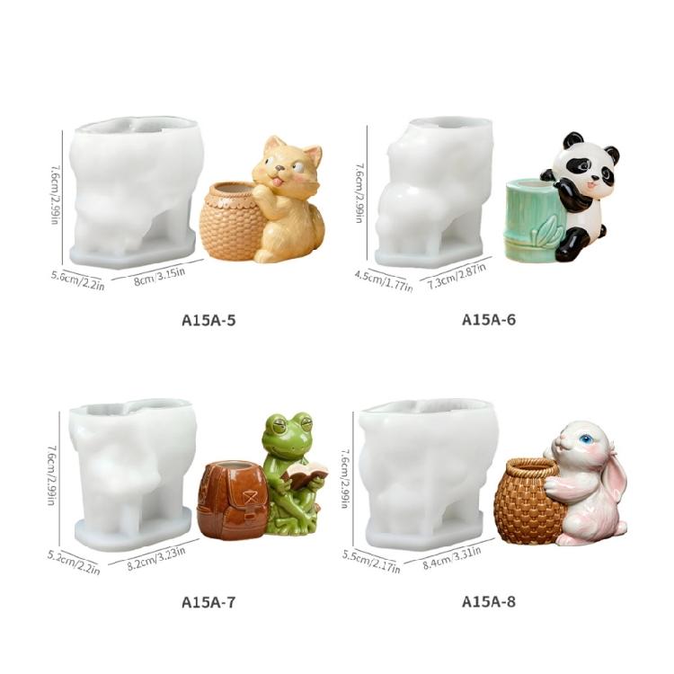 Creative Reusable Silicone Test Tube Vase Mold For Stylish Desktop Decoration Plant Containers And Artistic Ornament