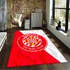 Girona Futbol Club Logo Carpet suitable as a non-slip mat for the living room or bedroom sofa