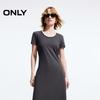 Only Women's Faux Two-Piece Color Block U-Neck Maxi Dress
