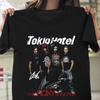 Rare Tokio Hotel Concert Heavy Cotton Black Unisex Full Size Shirt BL049