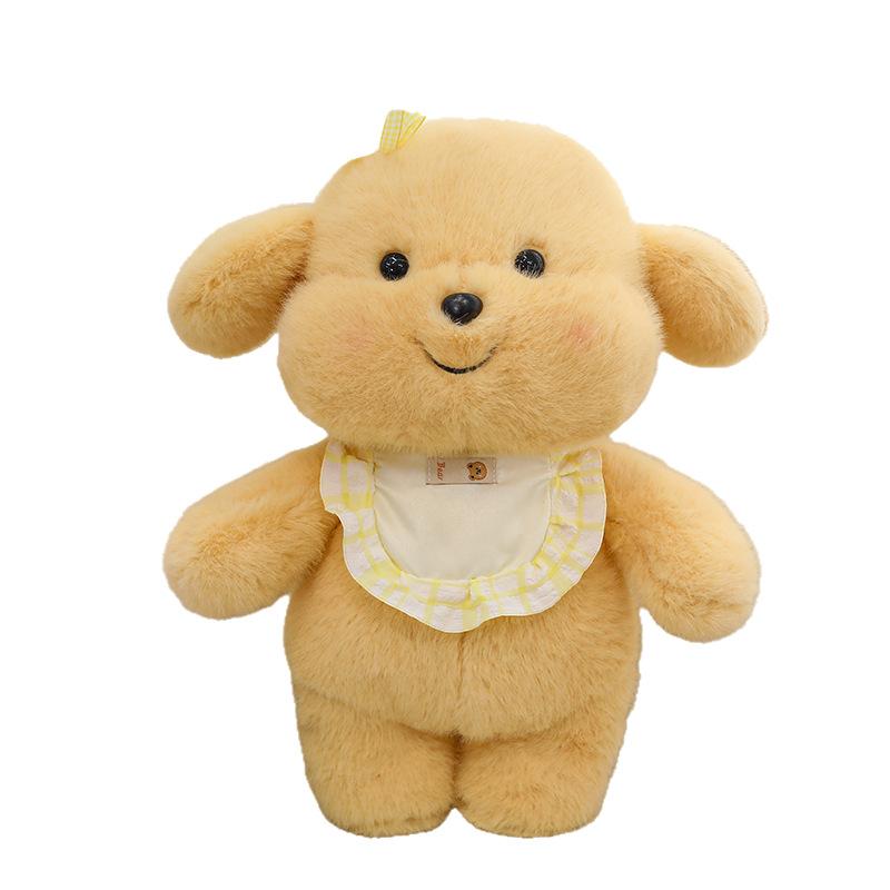 Süßes Samt Haustier Milchhund Pier Pier Plüschtier Puppe Stoffpuppe Kinder Ziehen Kleiner Golden Retriever Puppe