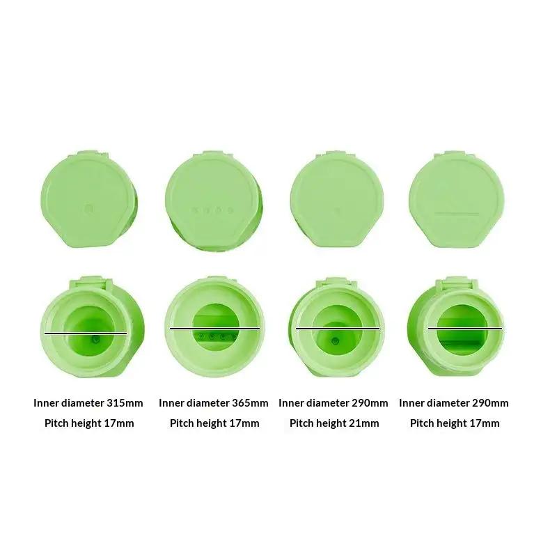 Набор из 4 шт. пищевых пластиковых дозаторов для салатного соуса, бутылочек с крышками для соуса, сиропа, джема, кетчупа, кухонные гаджеты