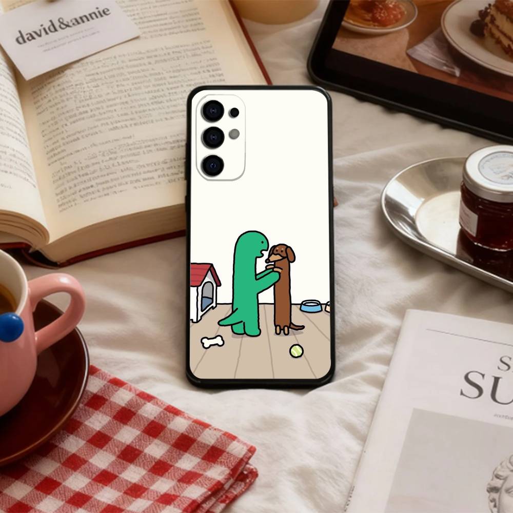 H-Hot Cute J-Joguman    Phone Case For Samsung S 25,24,23,22,30,21,10,9,Ultra,Plus,Lite,FE,4,5 G Soft Black Case