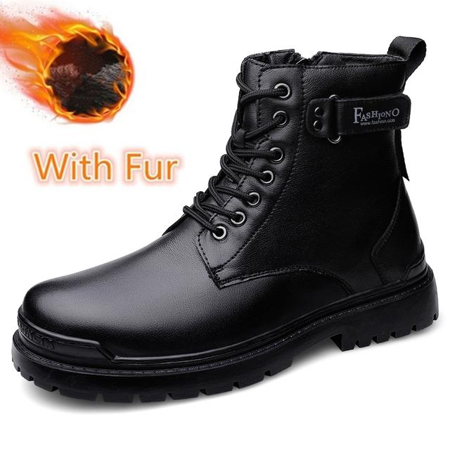 

Зимние/Осенние Мужские Качественные Военные Кожаные Ботинки Для Активного Отдыха Тактические Пустынные Боевые Ботинки Мотоциклетные Ботильоны Зимняя Обувь 44