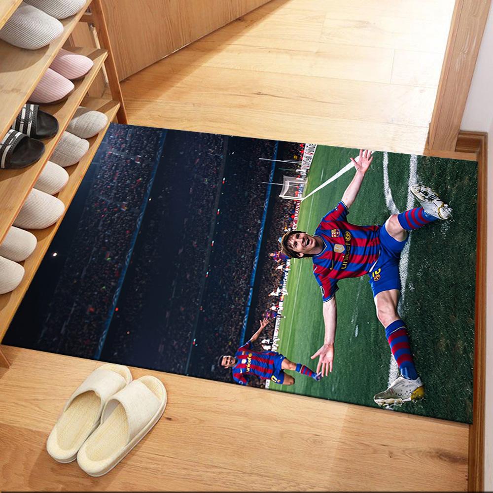 Messi 554 Carpet Perfect for Study Room Kitchen Living Rooms Balcony Antislip Carpet Office Home Decor Best for Christmas