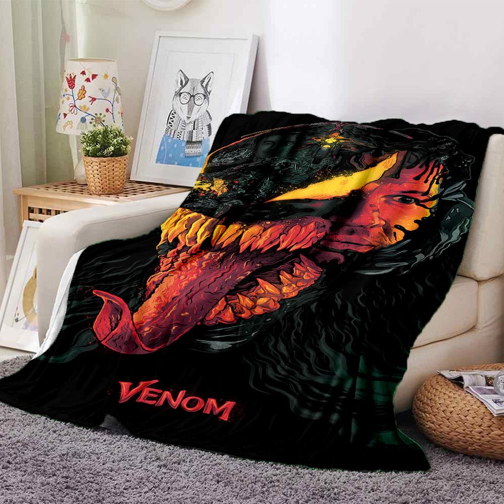 1pc Carnage Statue Display flannel Blanket for Super Soft Cute Comfort Blanket for Travel Bedding Couch Sofa Blanket Y82521