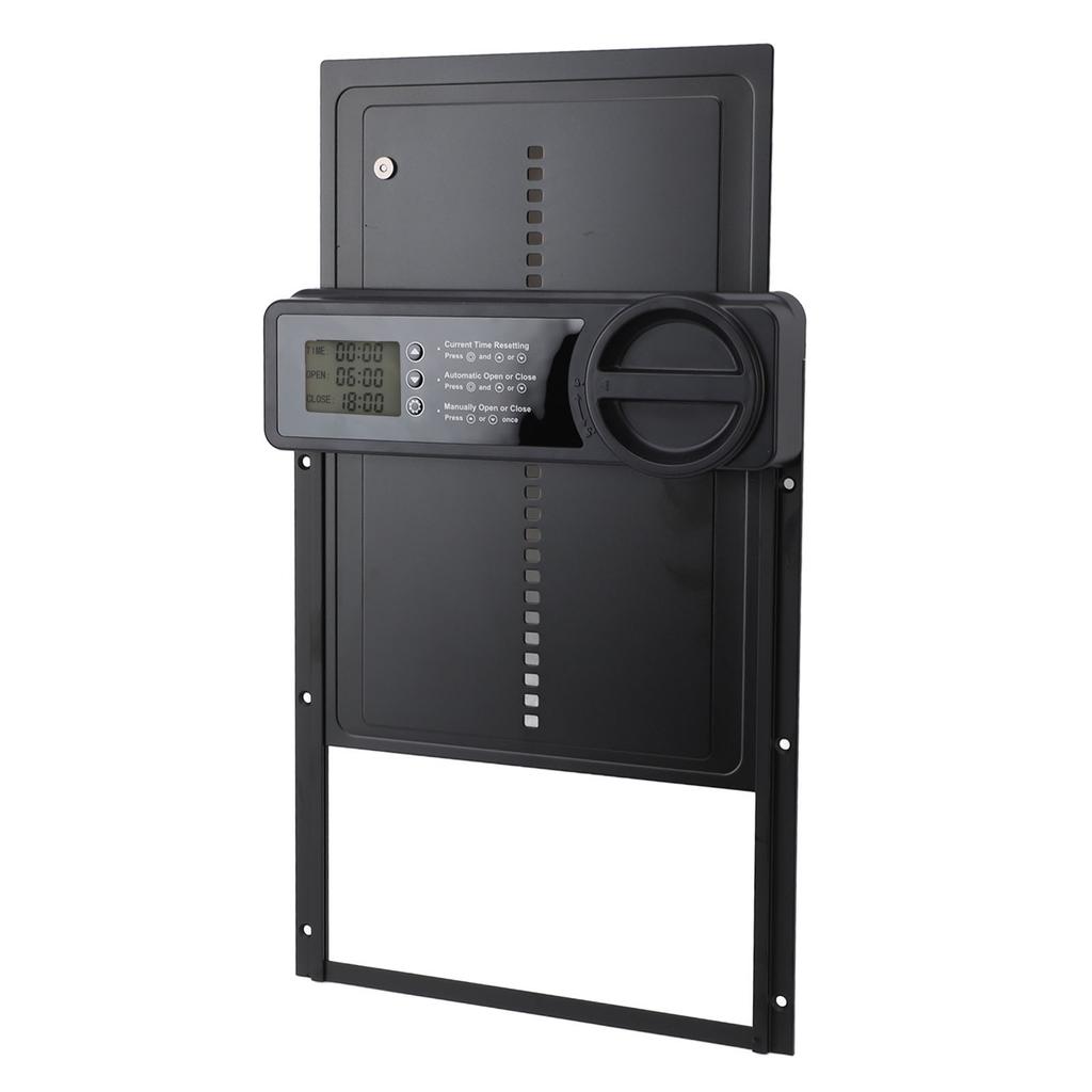 Automatic Chicken Coop Door Electric Timer IPX45 Waterproof Aluminum Alloy Auto Opener