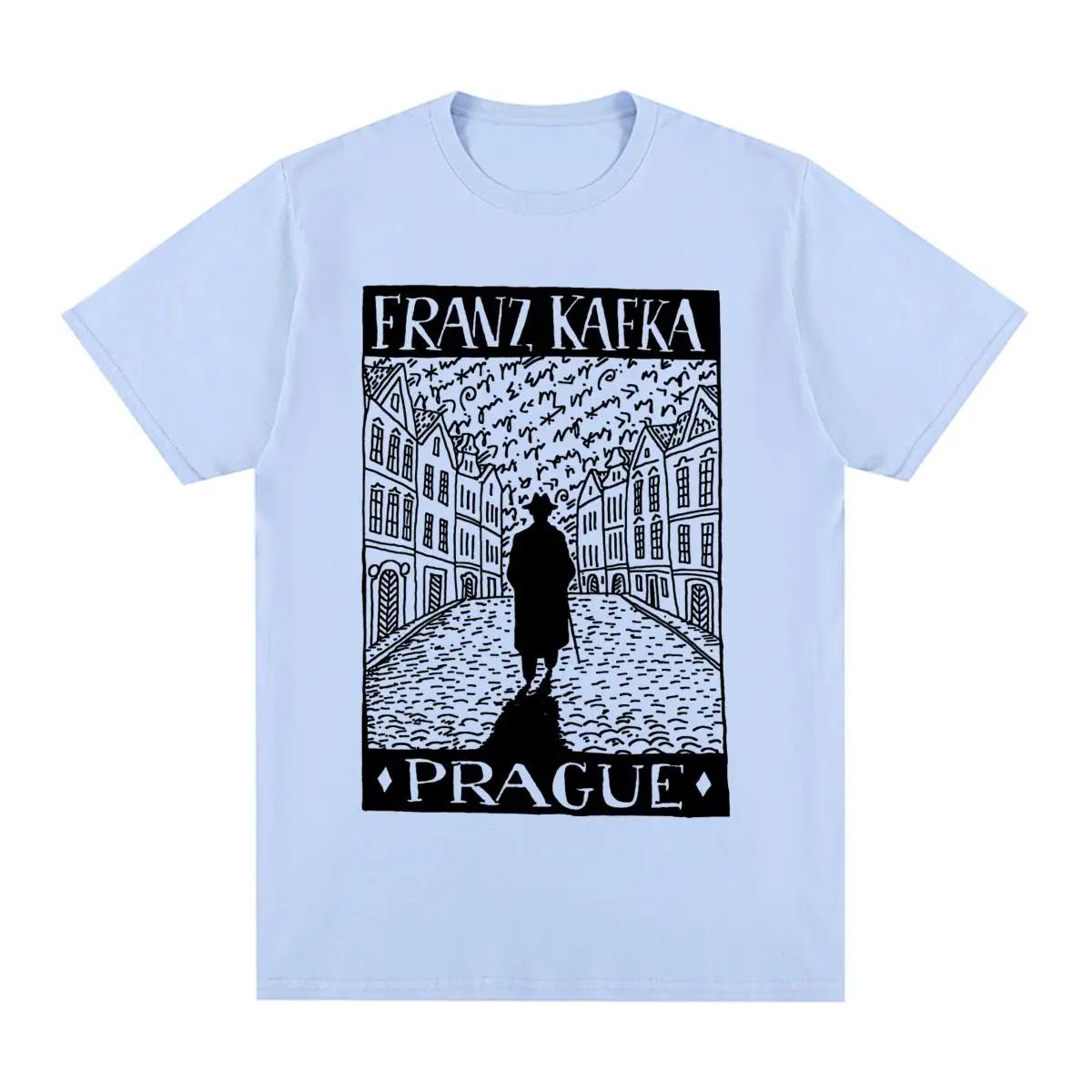 

Franz Kafka Vintage T-shirt Cotton Metamorphosis Literature Books Write Writers Read Men T shirt New Tee Tshirt Womens Tops 4XL