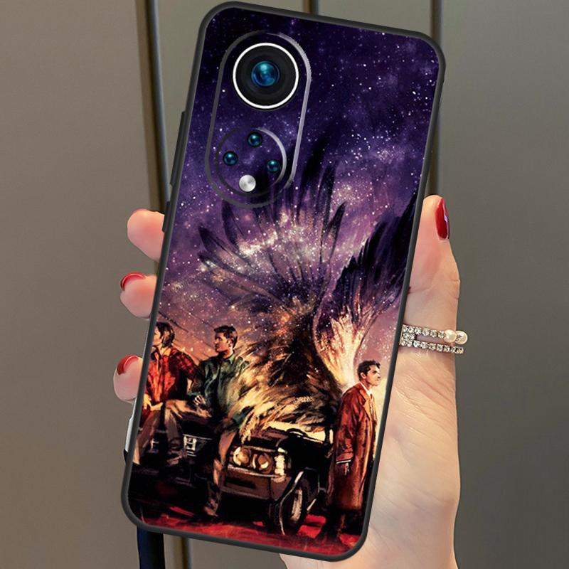 Angel Castiel Supernatural Case For Honor X8b X9b 90 70 50 Magic 5 Pro Magic 6 Lite X6 X7 X8 X9 X6a X7a X8a X9a Cover