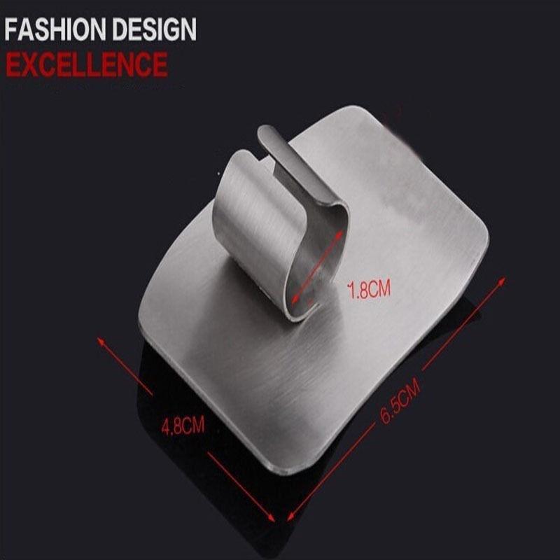 Stainless Steel Finger Hand Protector Guard Chop Safe Slice Knife Kitchen Tool Knife Protector