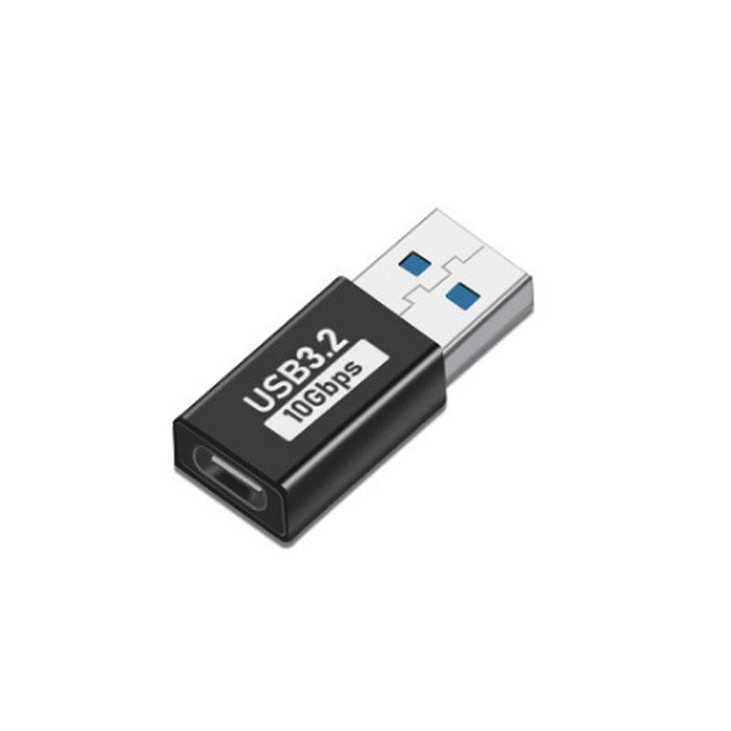 Type-C OTG Adapter: High-Speed Type-C Male To USB 3.0 Female PD Elbow Converter