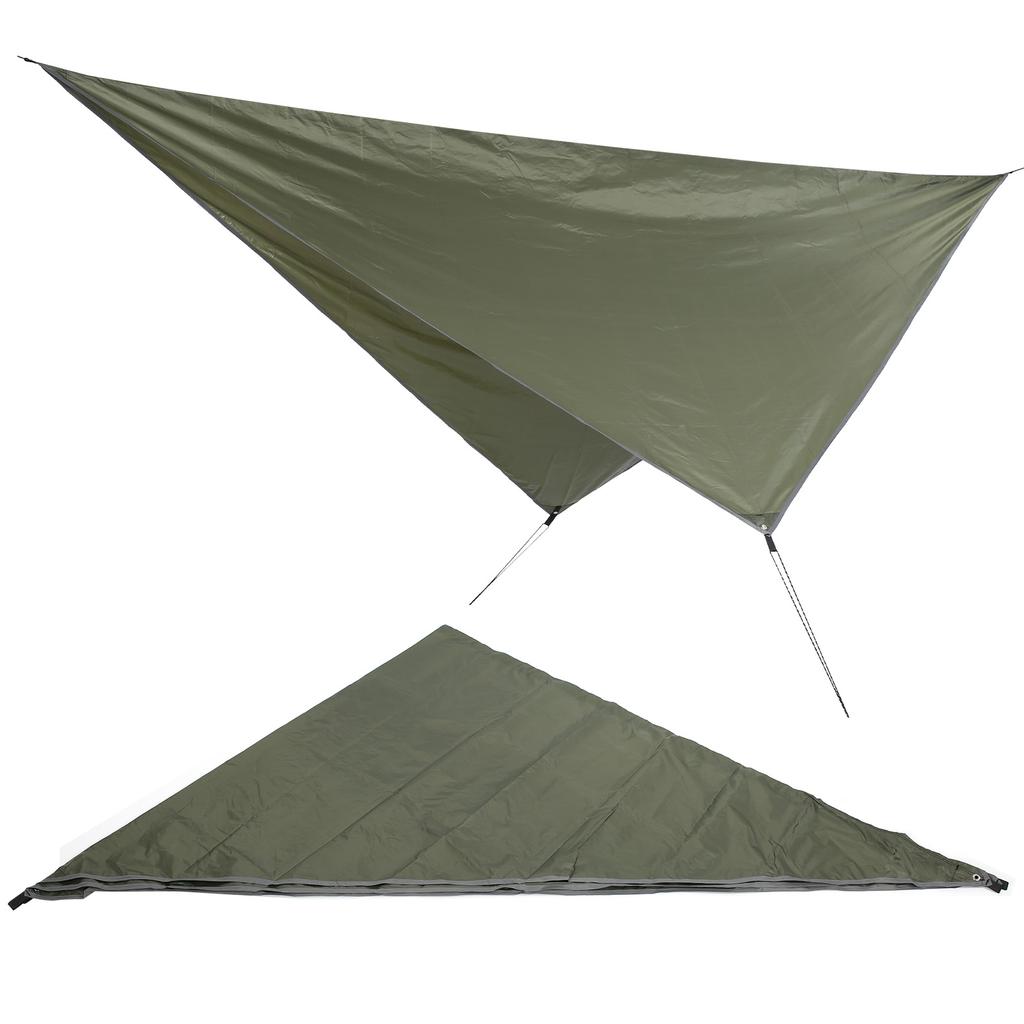 360x290cm Camping Cover Waterproof Multifunction Rhombus Canopy Beach Shade Cloth