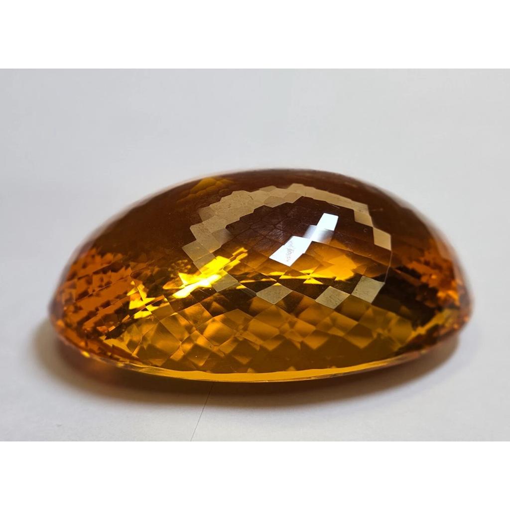 Natural Orange Topaz Oval Cut 899.95 Ct Excellent Certified Loose Gemstone