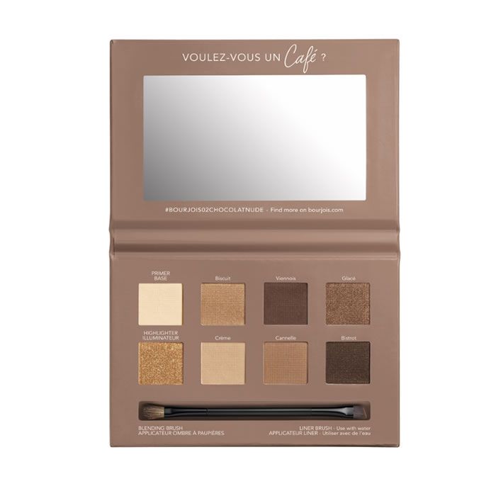 

Палитра теней для век Bourjois Yeux 4 En 1 02 Rue De Cafe Chocolat Nude Edition