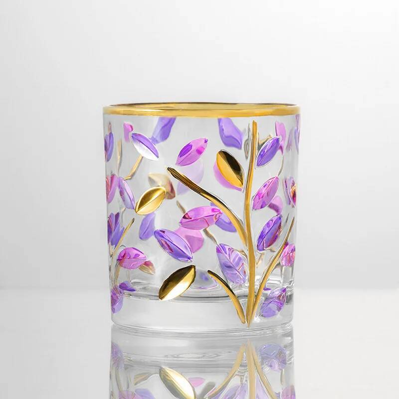 Murano Glass Cup 2025 Latest Italian Zecchin Design National Quintessence Hand Painted Wineglass Smart Soul Whiskey Tumbler Gift