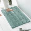 Shaggy Hair Chenille Bath Mat Non-Slip Kitchen Floor Mat Practical Small Carpet  Bedroom