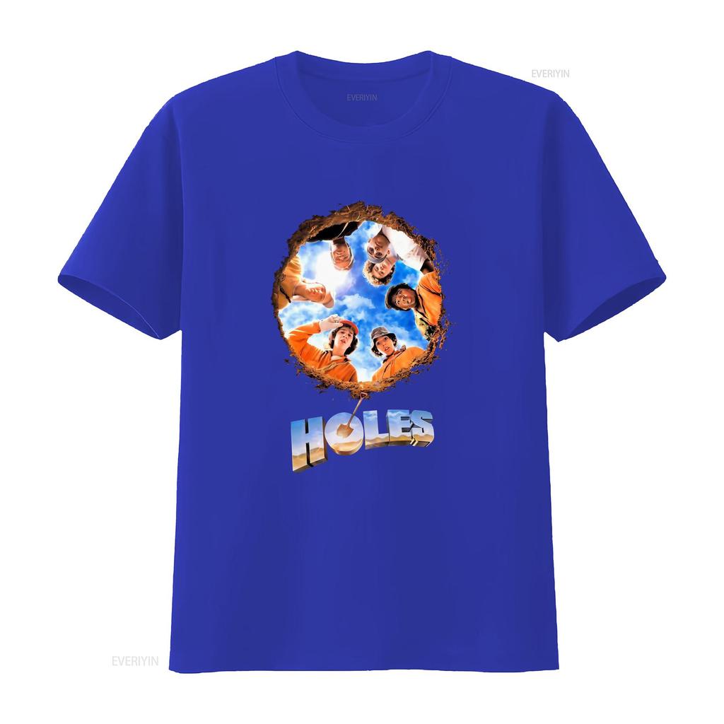 Holes Movie Inspired T Shirt Youthful Adventure Design for Shirtns Comfortable Cotton Blend Vintage Washed Unisex Slightly