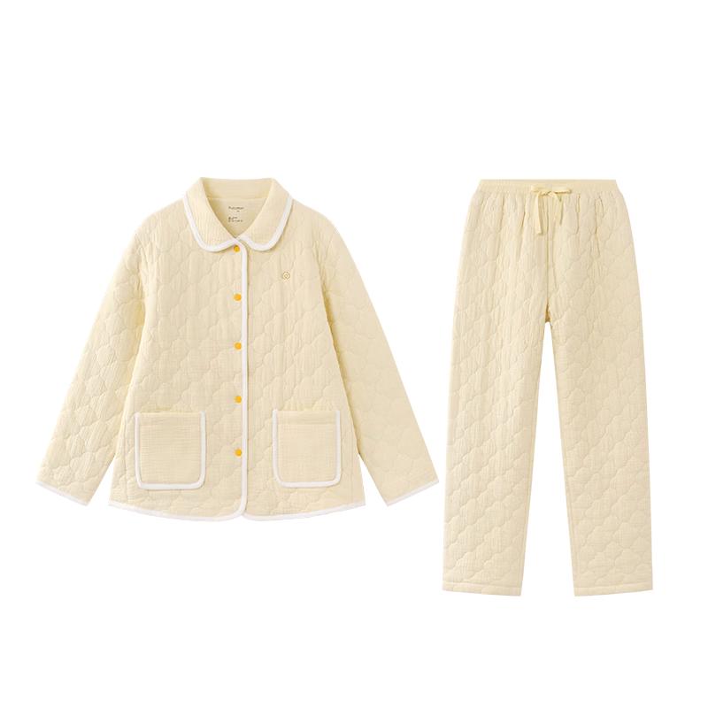 Cotton Time 100% Cotton Thermal Pajama Set