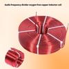 4N Copper Coil Inductor 1.0mm Diameter 0.1mH to 0.9mH for Speaker Crossover Minimizing Loss Enhancing Auditory