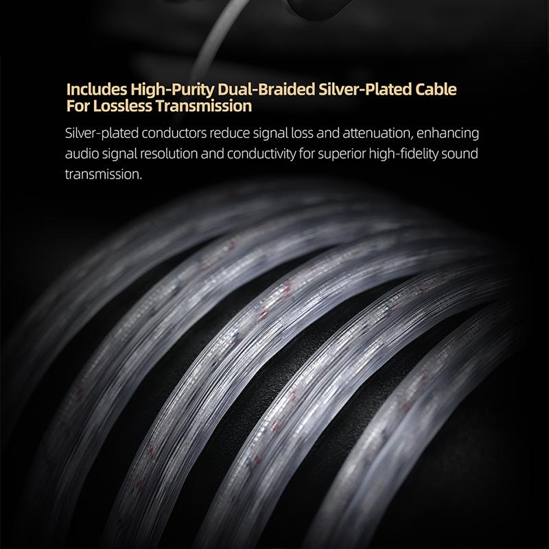Kz Vader Pro In Ear Monitor Hifi Headphone Truly Balanced High-end 6-driver Dynamic Iem Headphone Adjustment Switch Headphone