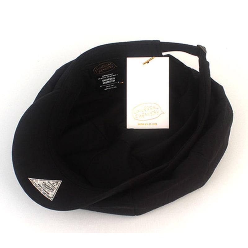 Universal Chemistry Bio Washing Black Belted Newsboycap