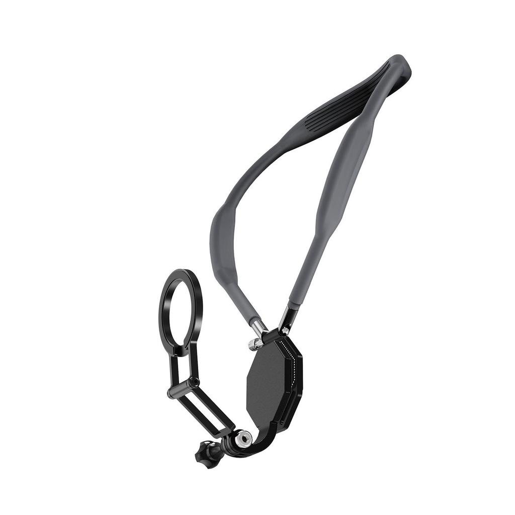 MagSafe-Compatible Magnetic Neck Phone Holder for iPhone 17: Selfie Clip with 360° View and Horizontal/Vertical Switching.