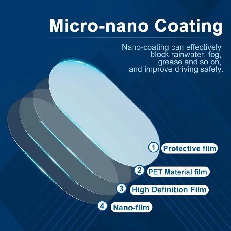 Car Rearview Mirror Protective Film, Anti-fog Membrane, Anti-glare, Waterproof, Waterproof, Car Sticker