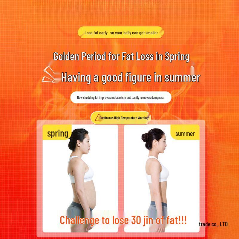 Ultra-Long Wave Hot Compress Waist Belt: Abdominal Heating, Uterine Warming, Vibration & Fat Burning Slimming Device