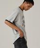URBANAGE [Set] Ringer Raglan Oversized Short Sleeve T-Shirt (2 Types)