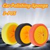 3Pc 125 Type Angle Grinder Polishing Pad - 6-Inch M14 Thread, Car Detailing Sponge Wheel, Universal Polishing & Grinding