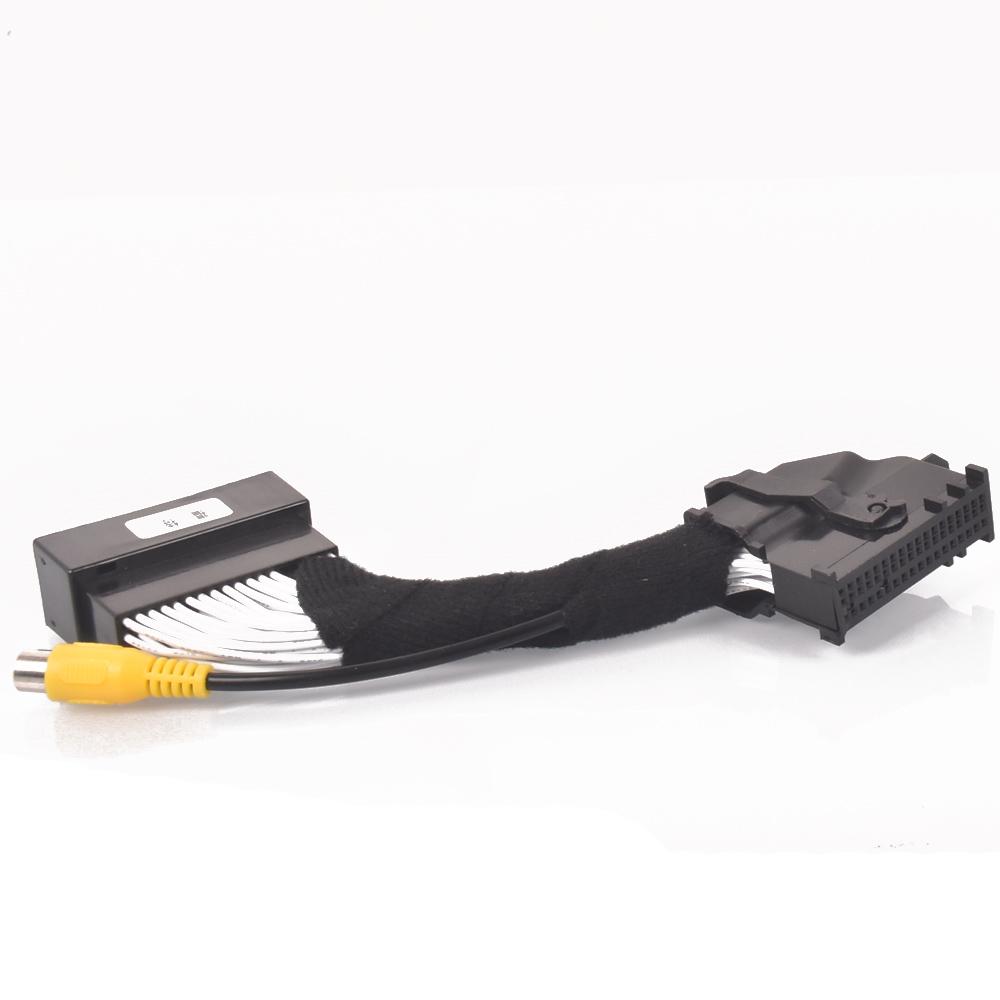 Car Navigation System Reversing Rear View Camera Adapter Cables Harness For Ford Mustang EcoSport SYNC 2/3 RCA for Lincoln