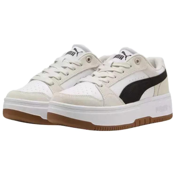 Puma Rebound Femme SD Fashion Comfortable Low-Top Sneakers Women sneakers White Black 402593-01