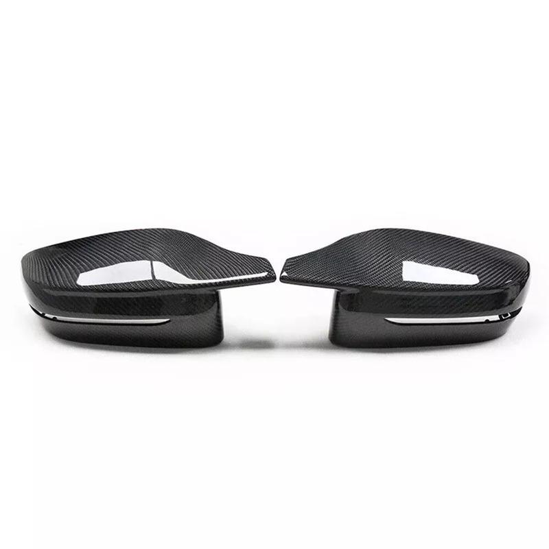 

For BMW Carbon Fiber Style Side Mirror Covers for G20 For G22 For G23 For G26 G30 Models 2018 Replacement Set