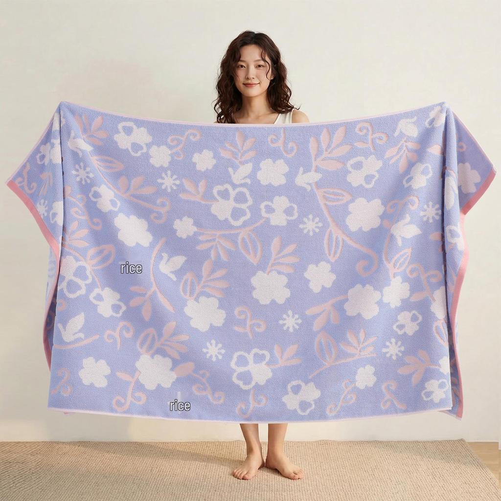 100% Cotton Cartoon Beach Towels - Extra Large, Thick & Absorbent, Suitable for Children, Maternity & Baby Use