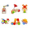 Wooden Tool Set Montessori Toys Pretend Play Construction Toy Wooden Toddler Tool for Kids 2 3 4 5 Year Old Gifts for Boys Girls