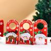Christmas Door Knob Hanging Pendant Indoor Door Knob Decorations Merry Christmas Christmas Ornament Signs for Home Hotel Bedroom