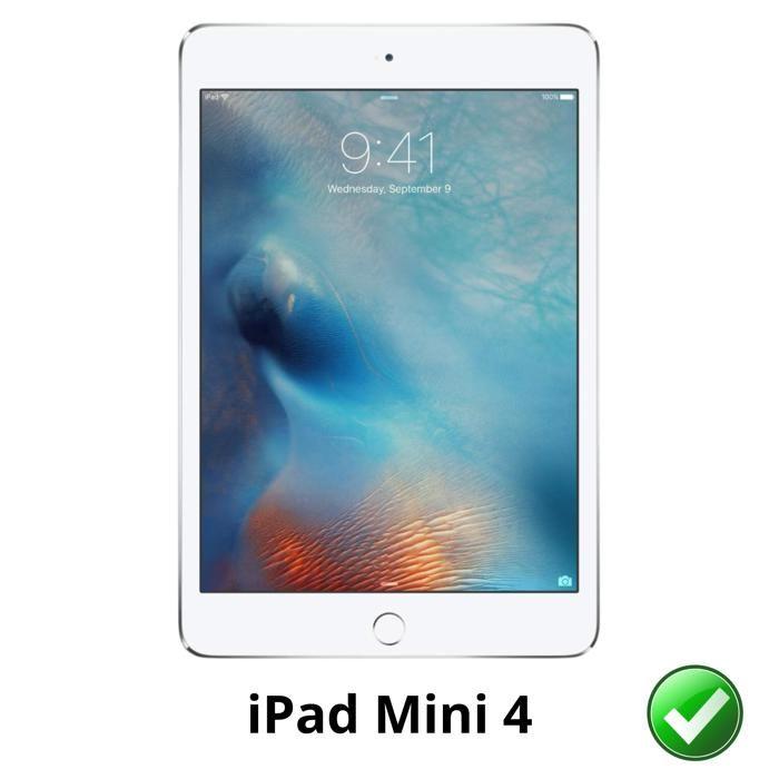 Screen Protector - Phonillico - iPad Mini 4 - Pack of 2 - Durable Plastic Film - Ultra Thin