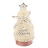 5 Inch Mini Christmas Tree Artificial Tabletop Christmas Tree Decorations with Star Tree Topper for Winter Fireplace Mantel Decor