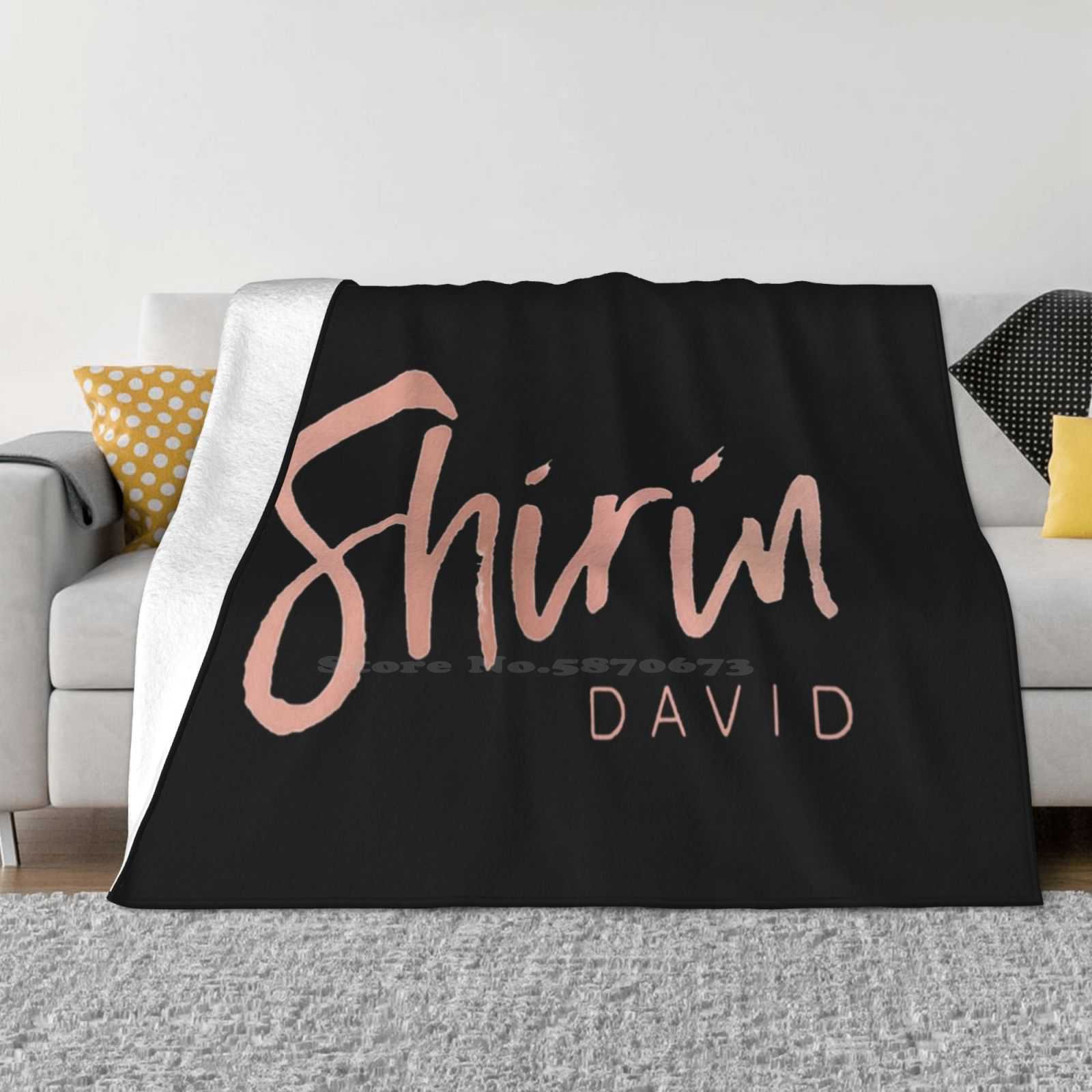 Shirin David Модный Мягкий Теплый Фланелевый Плед Shirin David 30x40in