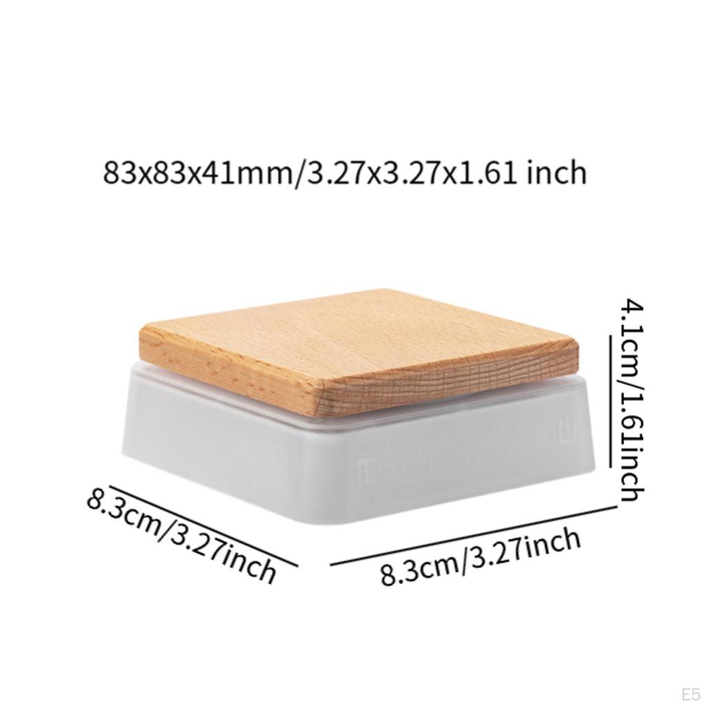 Coffee Scale with Timer Electronic Weighing Portable Save Space Compact Kitchen