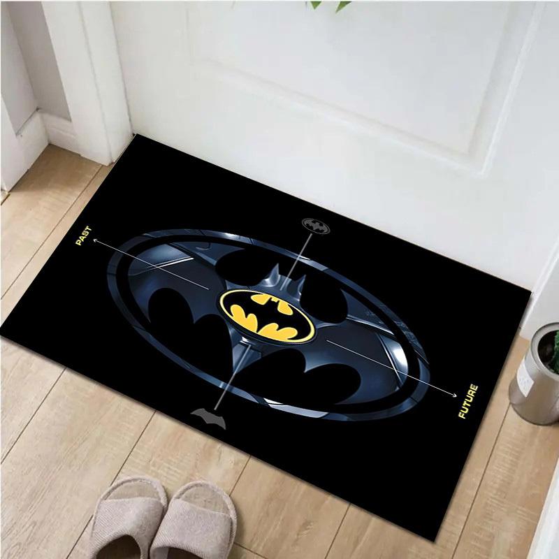 

1pc Office Carpet Chair Mats Batman Symbol Time Travel Perfect for Office Chairs, Living Rooms, Or Bedrooms,Polyester Carpet.HDT030 60cm by 90cm
