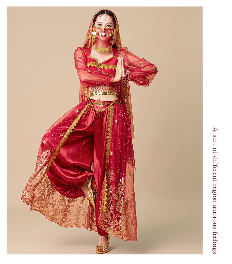 Halloween Jasmine-Inspired Adult Dance Costume Set