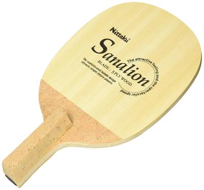 Nittaku Tischtennis Schläger Sanarion R Rechtshänder Holz (Japanischer Stil) NE-6651