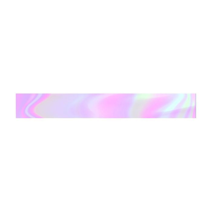 Masking Tape - Iridescent Transparent Pink - Glossy - Repositionable - 15 Mm X 10 M