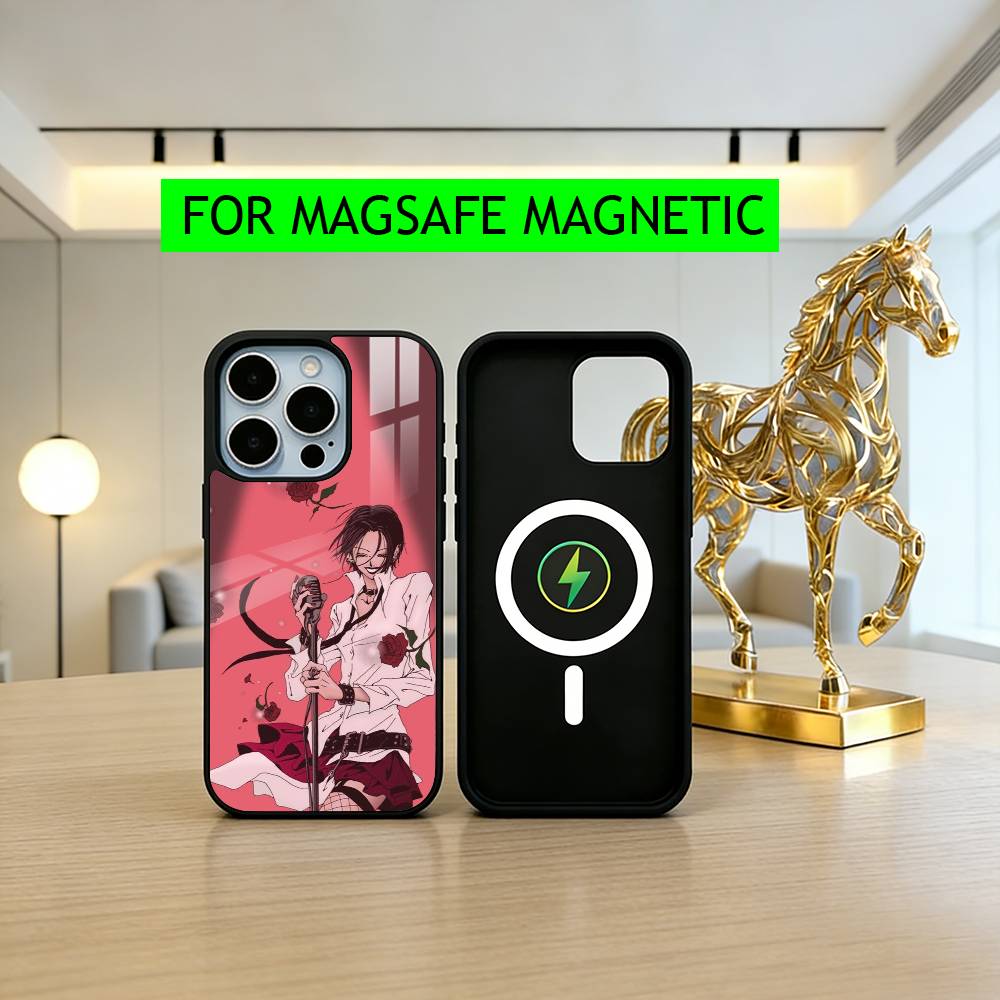 Cool girl O-Osaki NO N-Nana-es Phone Case For iPhone17,16,15,14,13,12,11 Plus,Pro Magnetic For Magsafe Wireless Charging