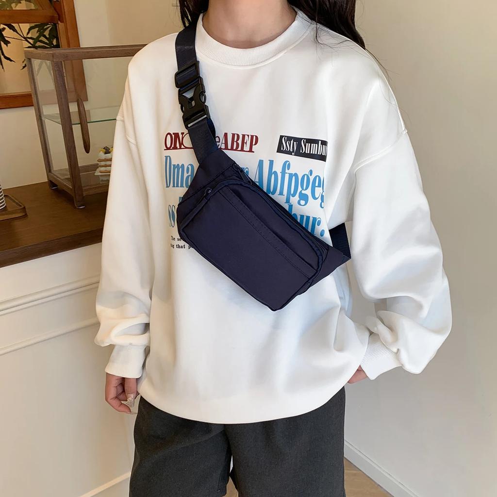 Fashi Travel Shoulder Purse Belt Bag Fanny Pack Women Waist Bags Men Belt Pouch Female Banana Bags Sling Purse Phe Bag