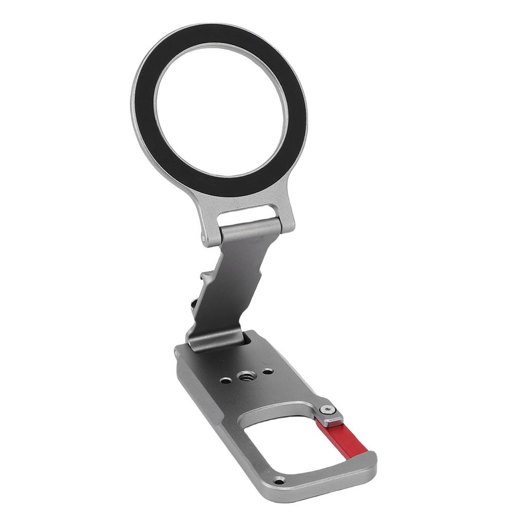 Magnetic Ring Phone Holder Folding Metal Multifunctional 1 4in Port Phone Mount Stand