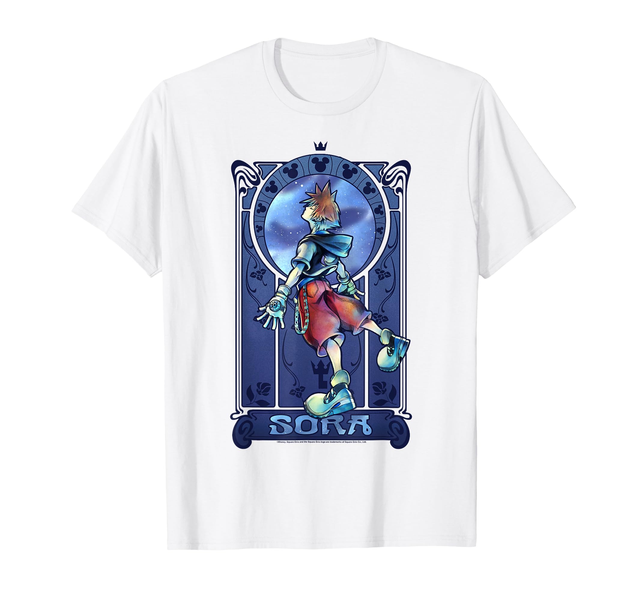 

Disney Kingdom Hearts Sora Nouveau Celestial Body Poster T-Shirt